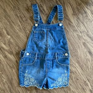 Girls short overalls